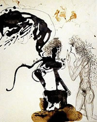 Oedipus by Dali